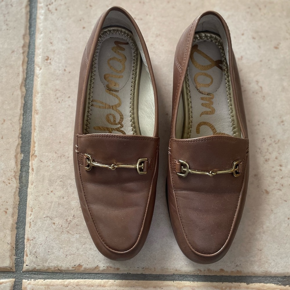 LORAINE BIT LOAFER- Terazzo Brown Leather size 4